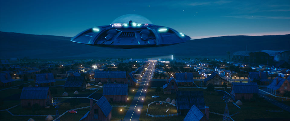 Destroy All Humans Flying Saucer